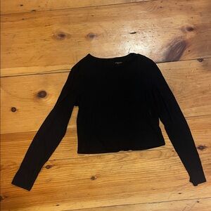 Arizona Jean Company Black Long Sleeve Tee